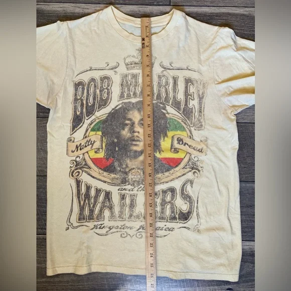 Bob Marley Graphic T-Shirt Zion Brand Size Large - Picture 2 of 6
